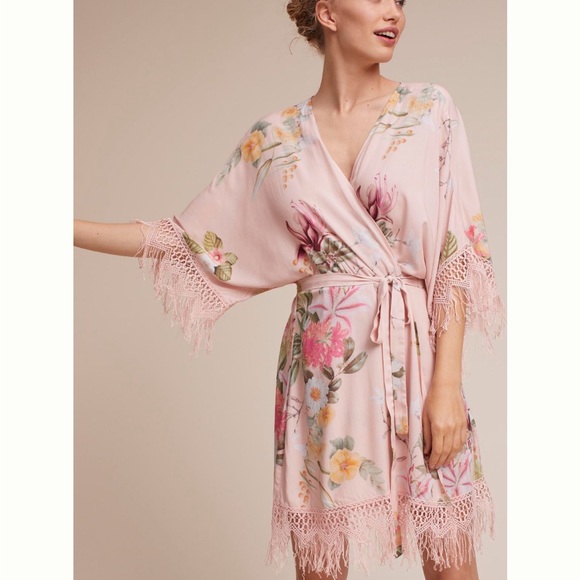 Bhldn hibiscus robe - Picture 1 of 2